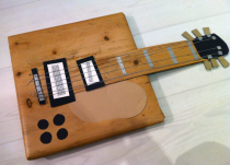 Envoltura de paquetes personalizada e forma de Guitarra